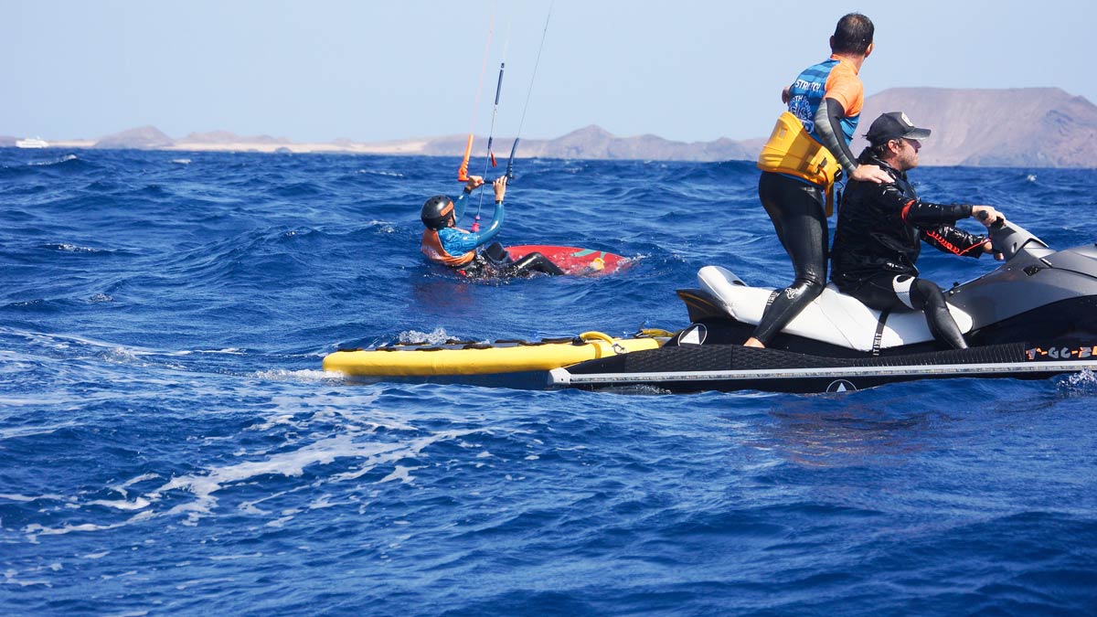 kite boat lesson fuerteventura